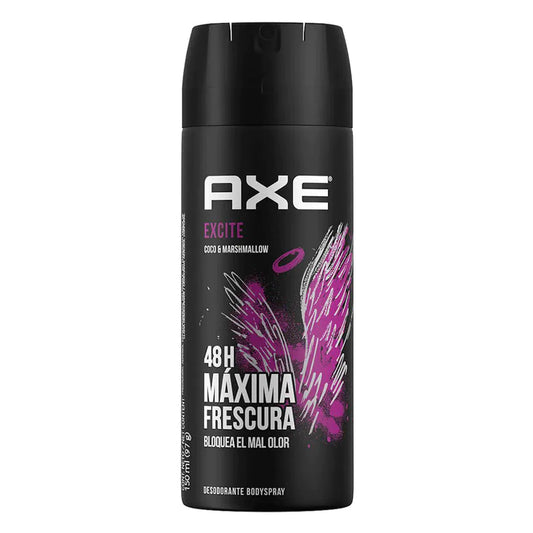 Desodorante Axe Excite En Aerosol Para Caballero 150 MLL