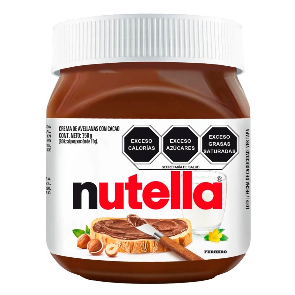 Crema De Avellana Nutella 350 GRS