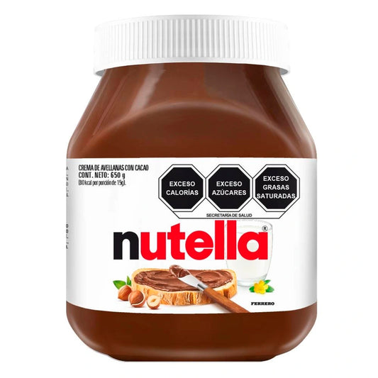 Crema De Avellana Nutella 650 GRS