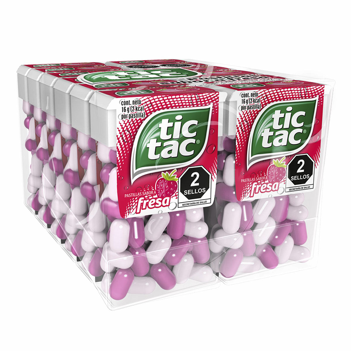 Pastilla Tic Tac Fresa 12 PZS