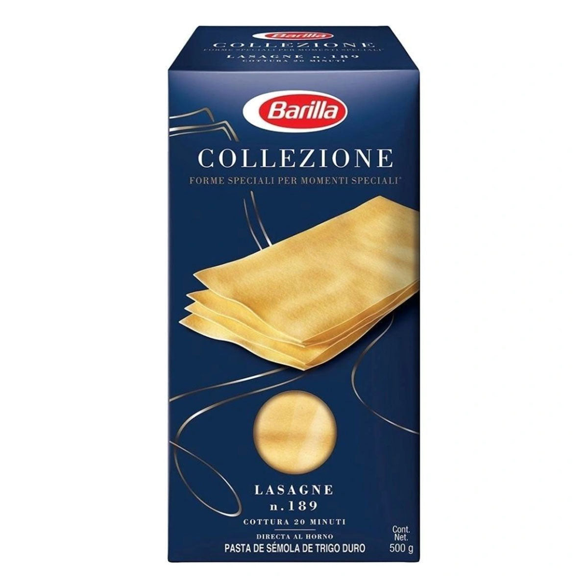 Pasta Barilla Collezione Lasagne 500 GRS