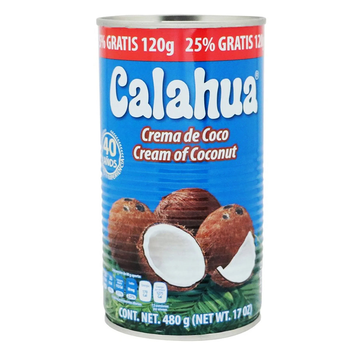 Crema De Coco Calahua Tetrapack 480 GRS