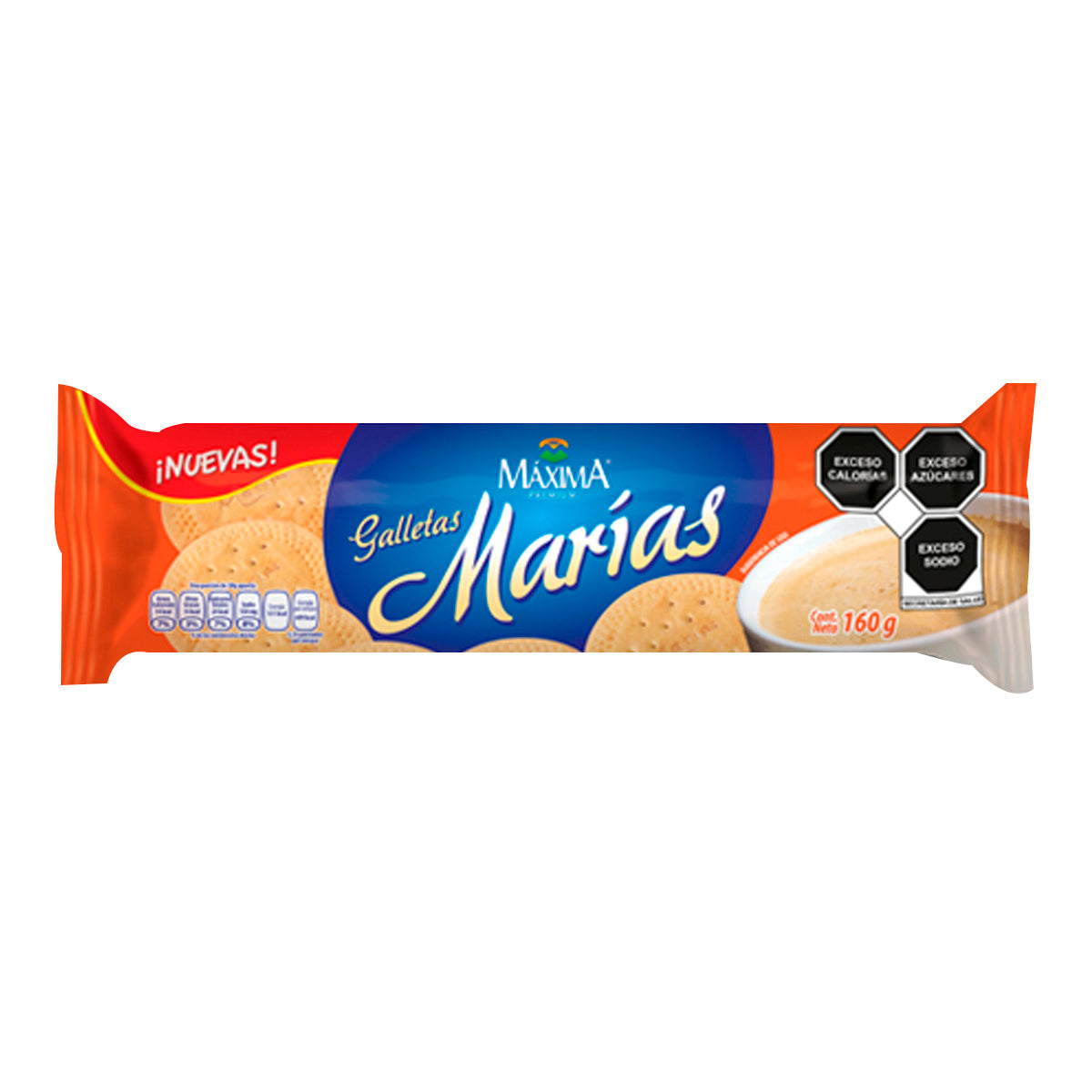 Galletas Máxima Marias 160 GRS