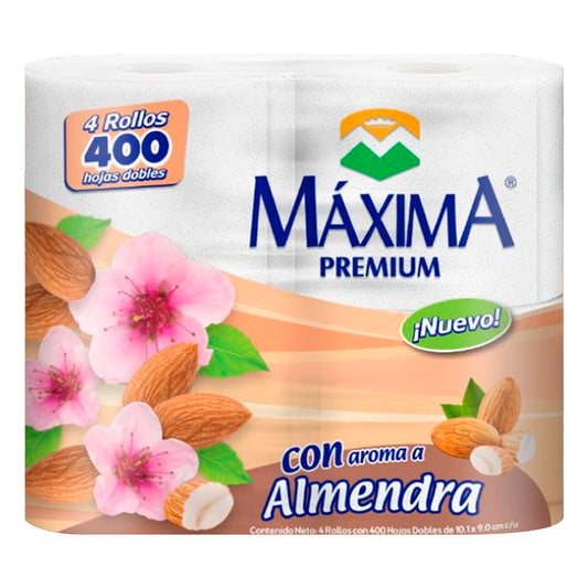 Papel Higiénico Máxima Premium 4 PZS